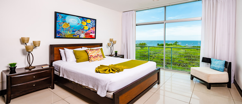 Queen Bedroom with Beach Views